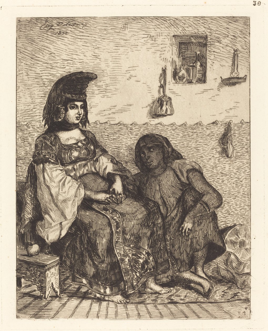 Jødisk kvinne fra Alger (Juive d