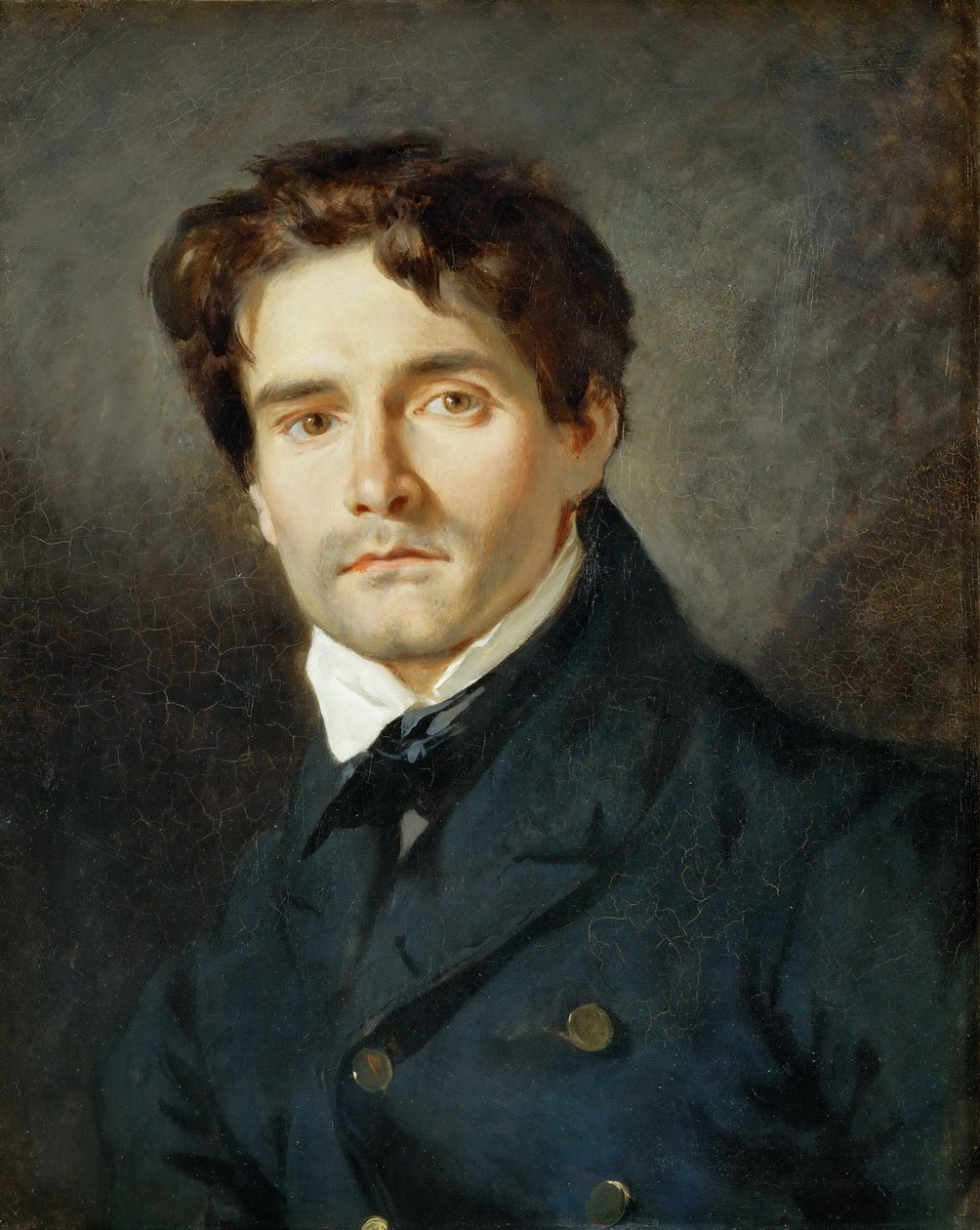 Portrett av Léon Rieser 1808-1878, 1835. av Eugène Delacroix