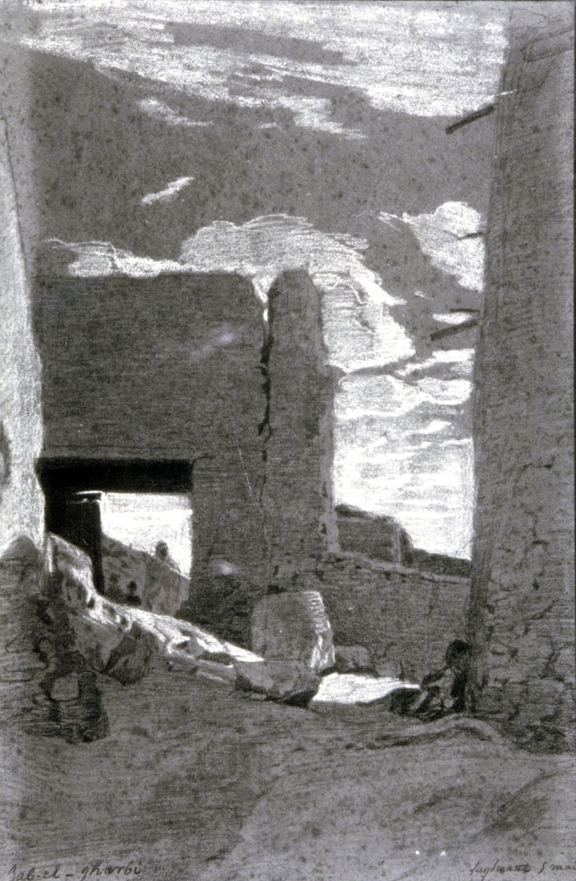 Bab el Gharrbi, Laghouat av Eugène Fromentin