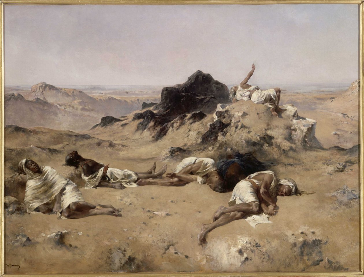 The Land of Thirst The Land of Thirst, 1860-tallet. av Eugène Fromentin