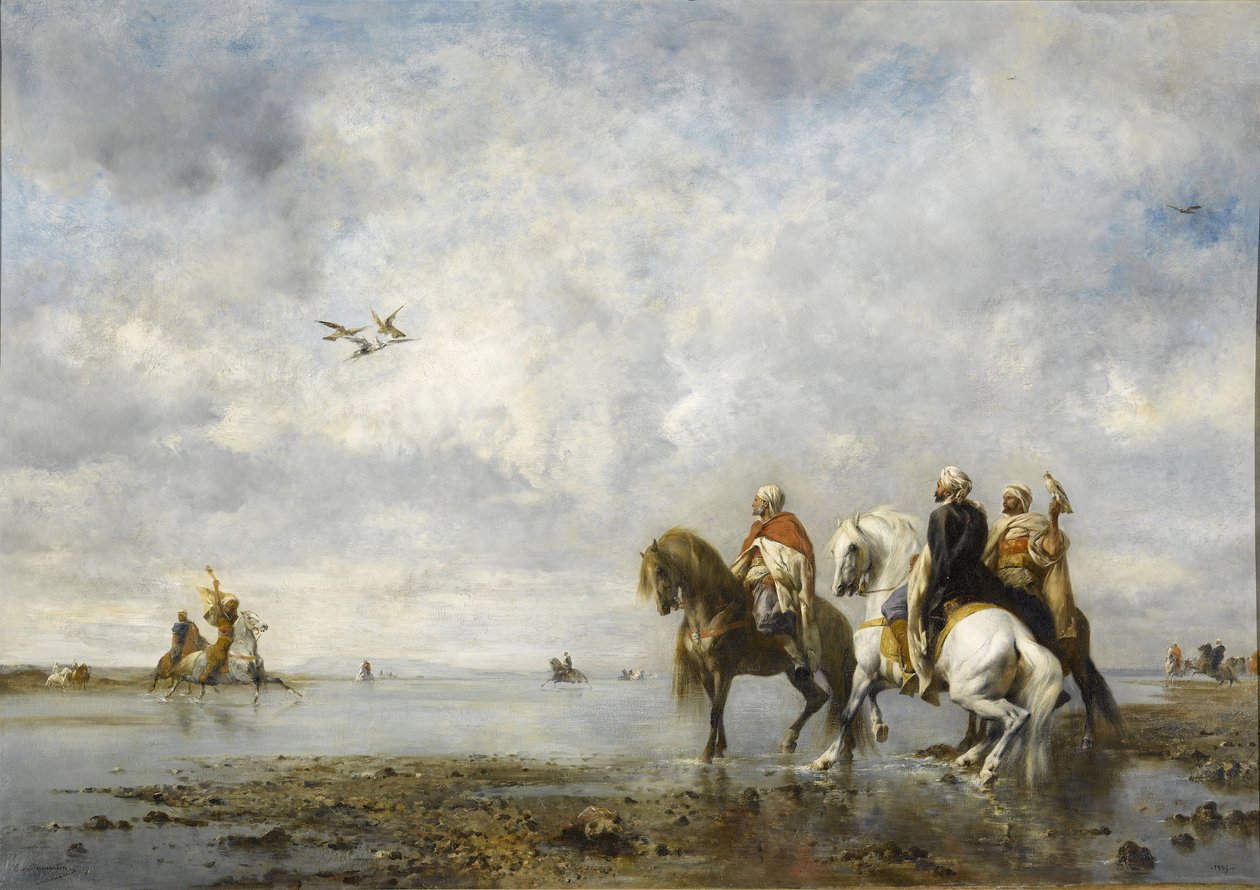 Hegrejakten av Eugène Fromentin