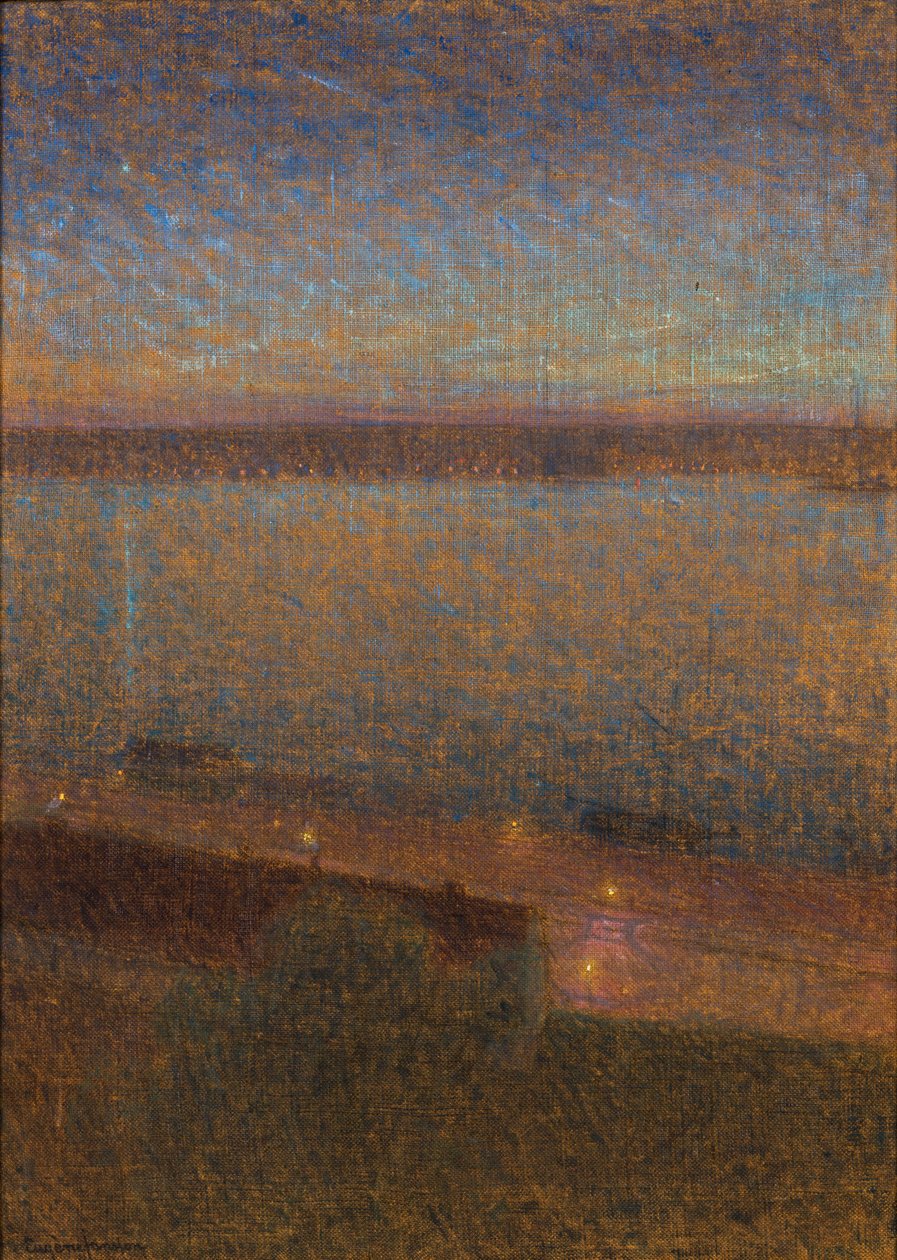 En natt i mai, 1895. av Eugène Jansson