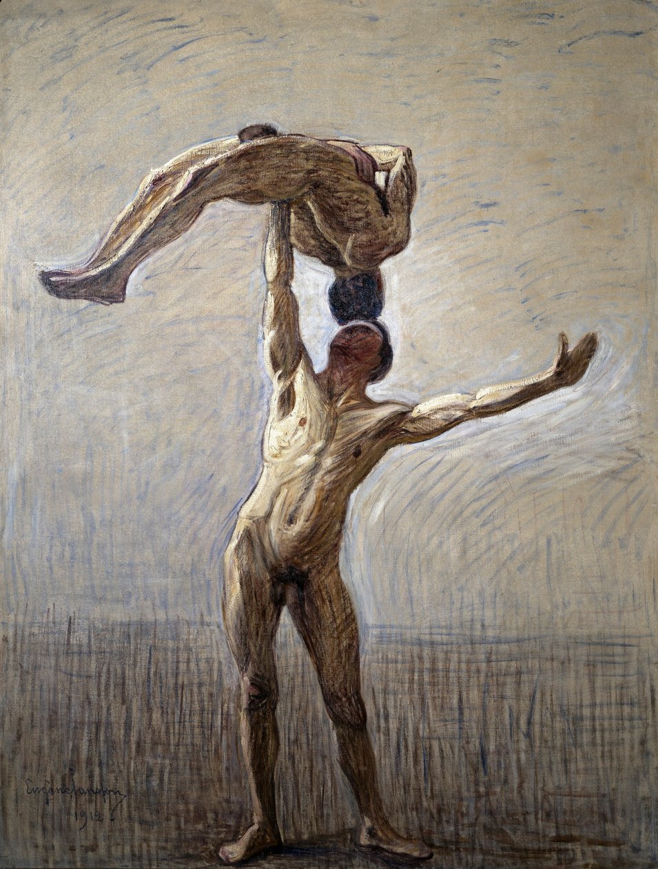 Idrettsutøvere, 1912 av Eugène Jansson