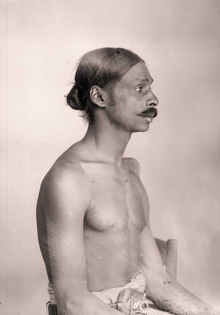 Portrett av en mann fra Sri Lanka, ca. 1890 av Eugène Trutat