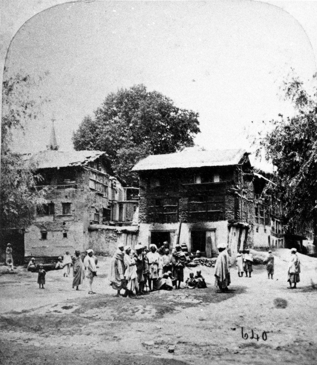 Afghanske handelsmenn i India, ca. 1860-tallet av European Photographer