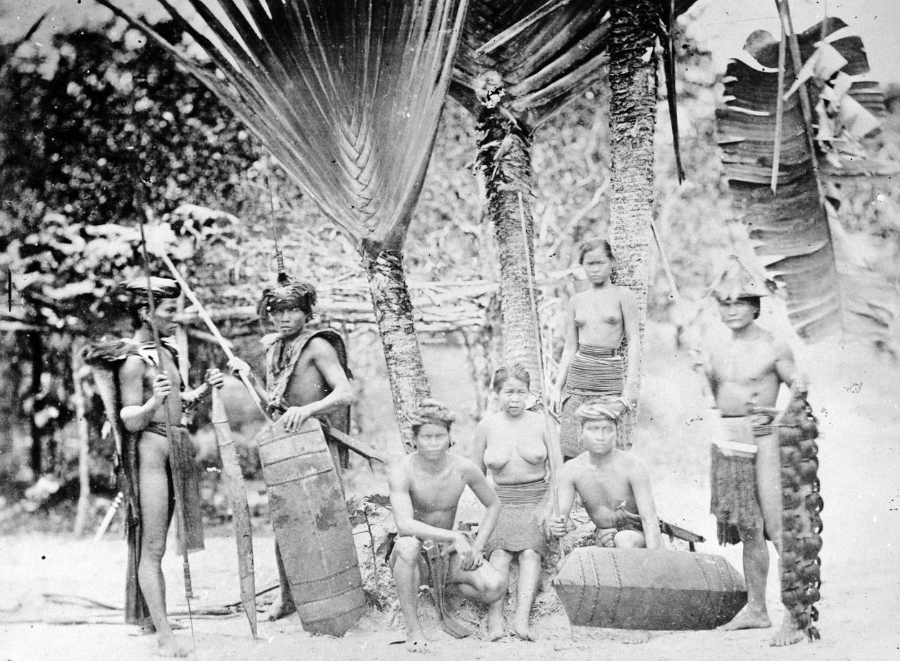 Innfødte fra fastlandet Penang, ca. 1870-tallet av European Photographer