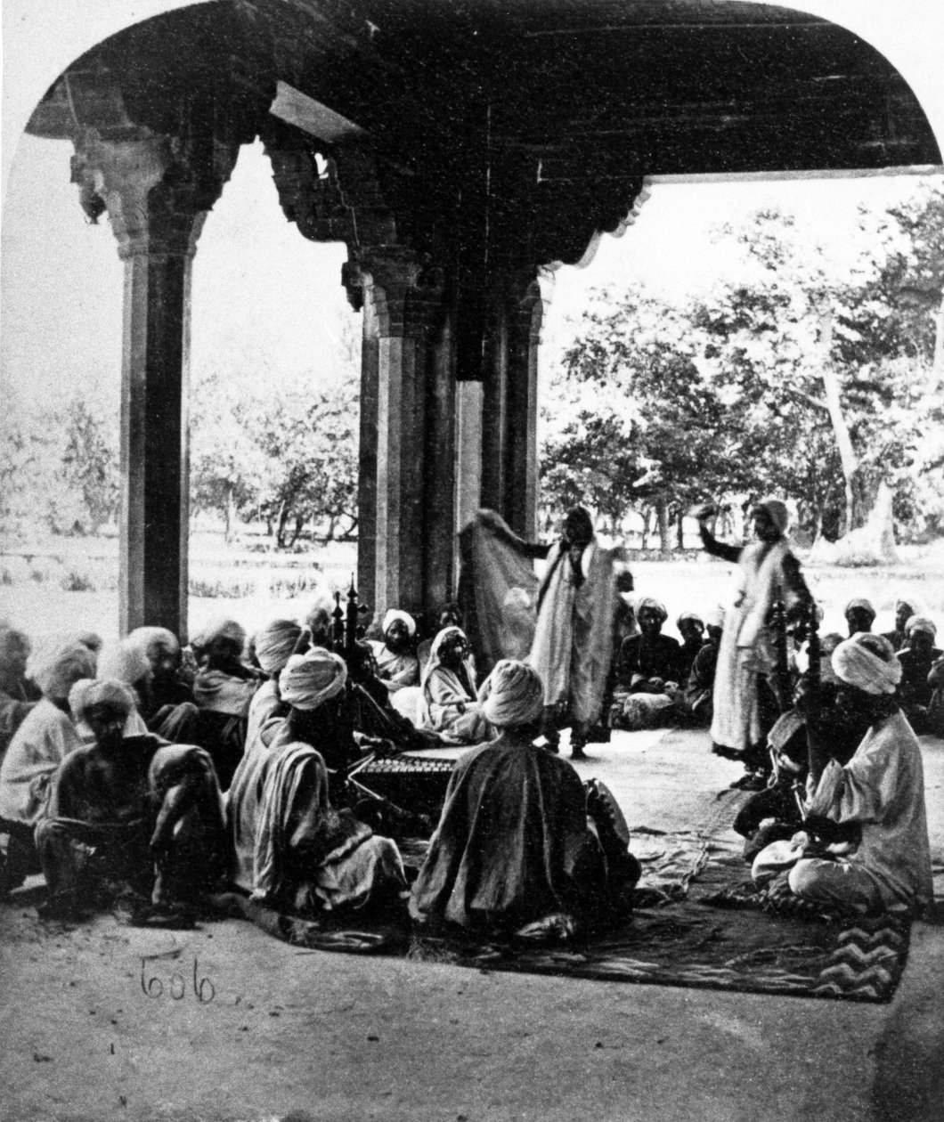 Nautch Dance, ca. 1860-tallet av European Photographer