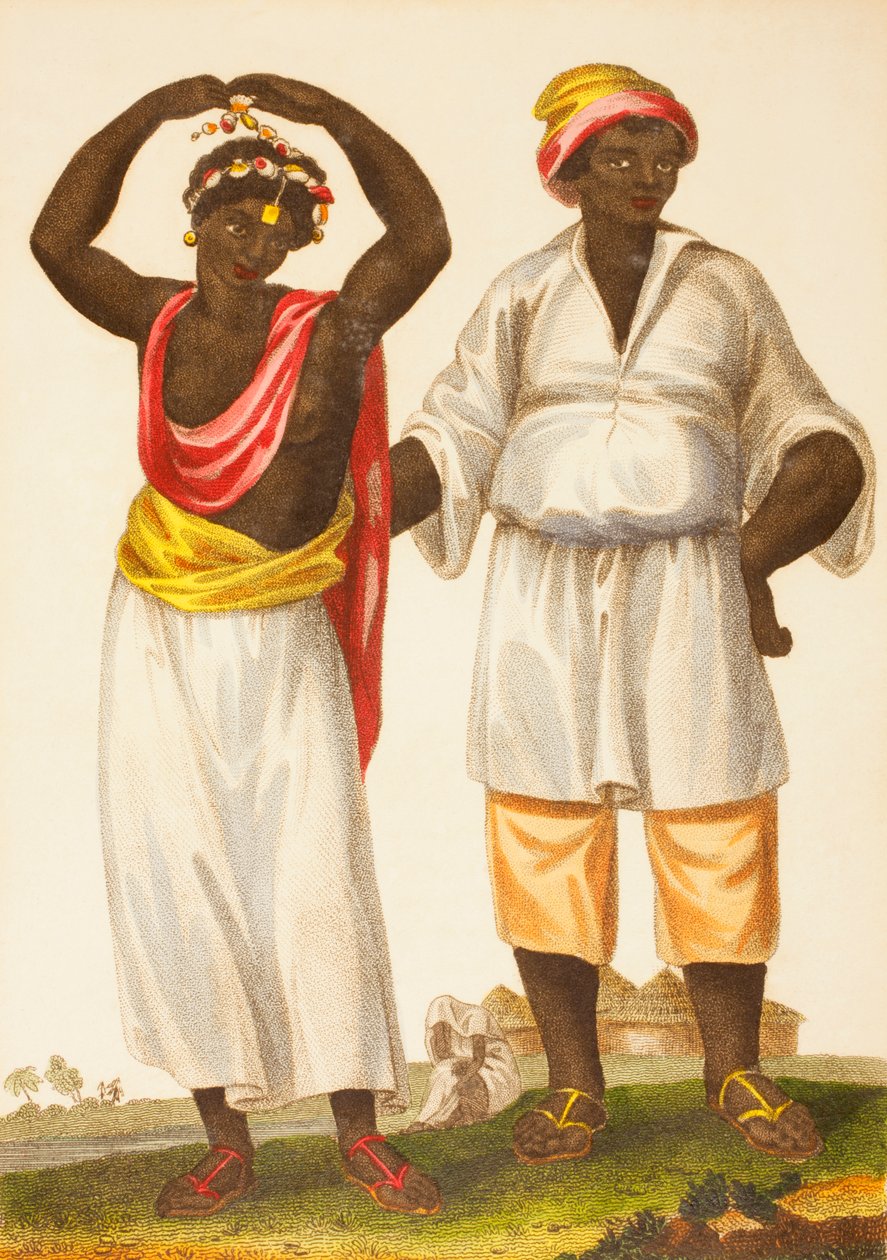 Mandinka-paret i Vest-Afrika av European School