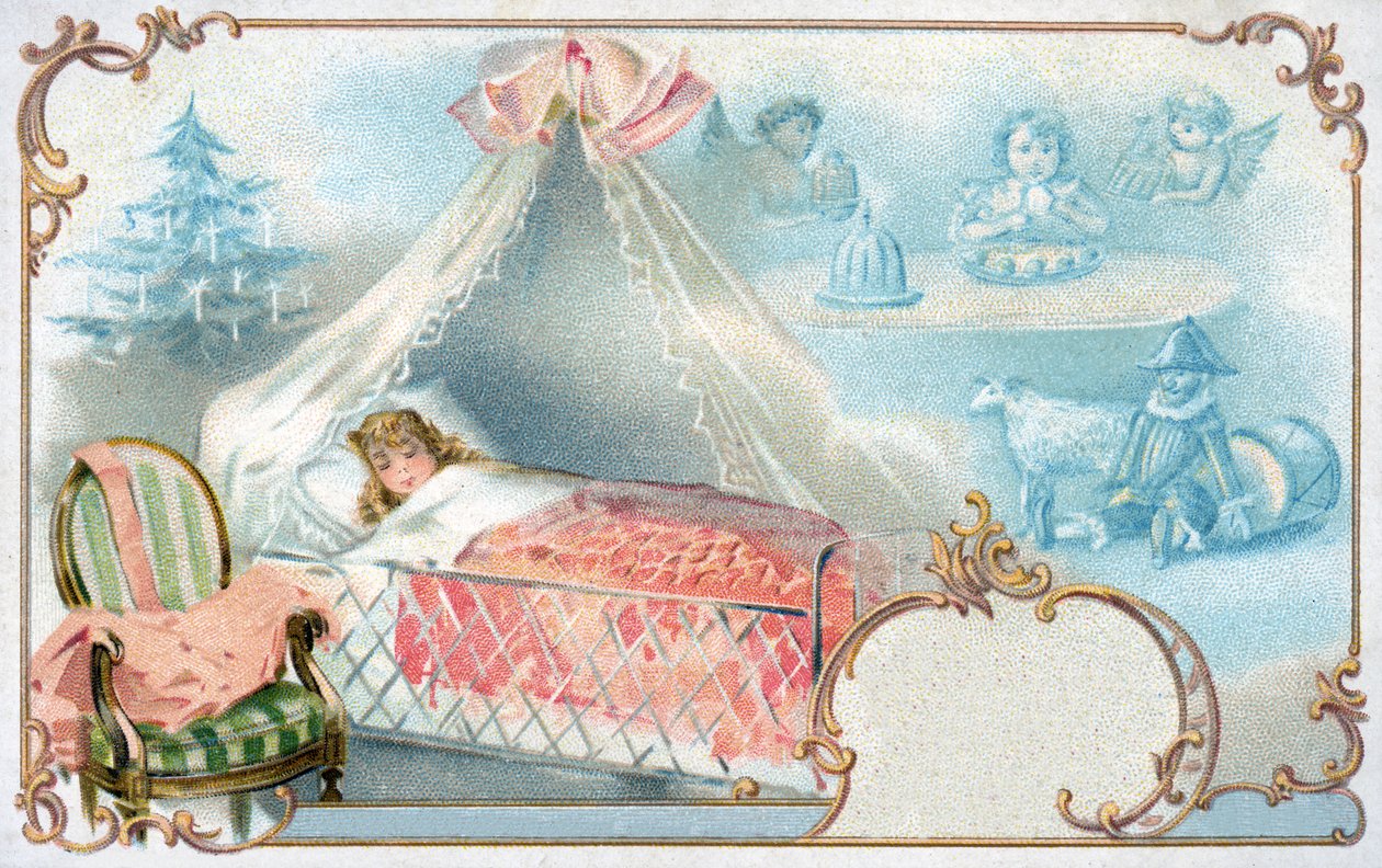 The Childs Dreams, 1900 av European School