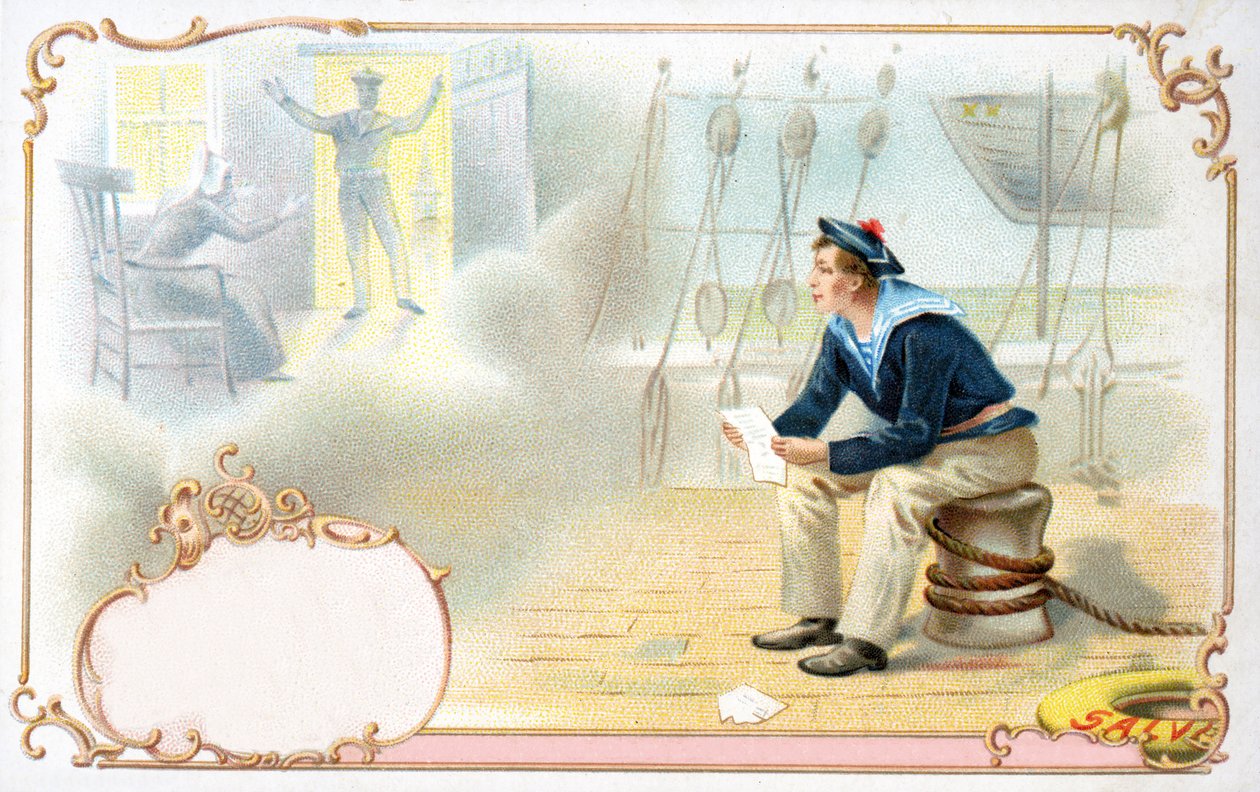 The Sailors Daydreams, 1900 av European School