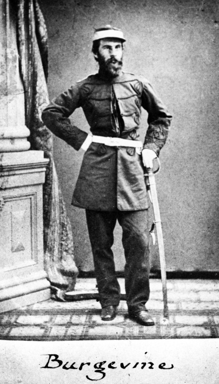 Henry Andres Burgevine, ca. 1860 av European Photographer