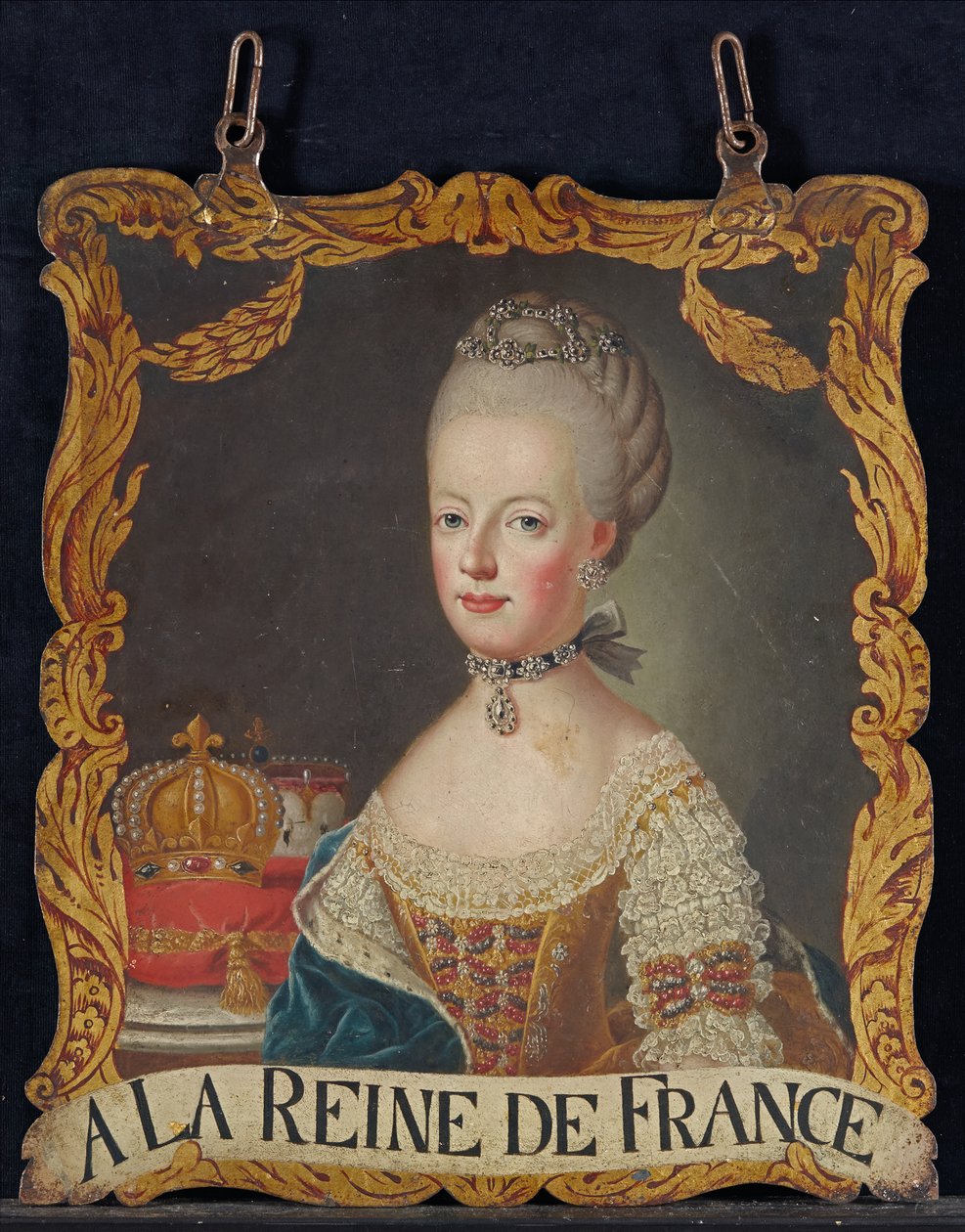 Marie Antoinette-tegn, etter 1774 av European School