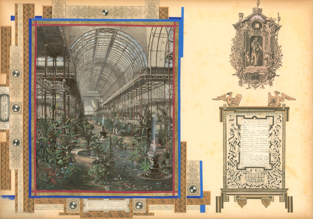 Side fra Sammelsurium bind II (trykt materiale) av European School