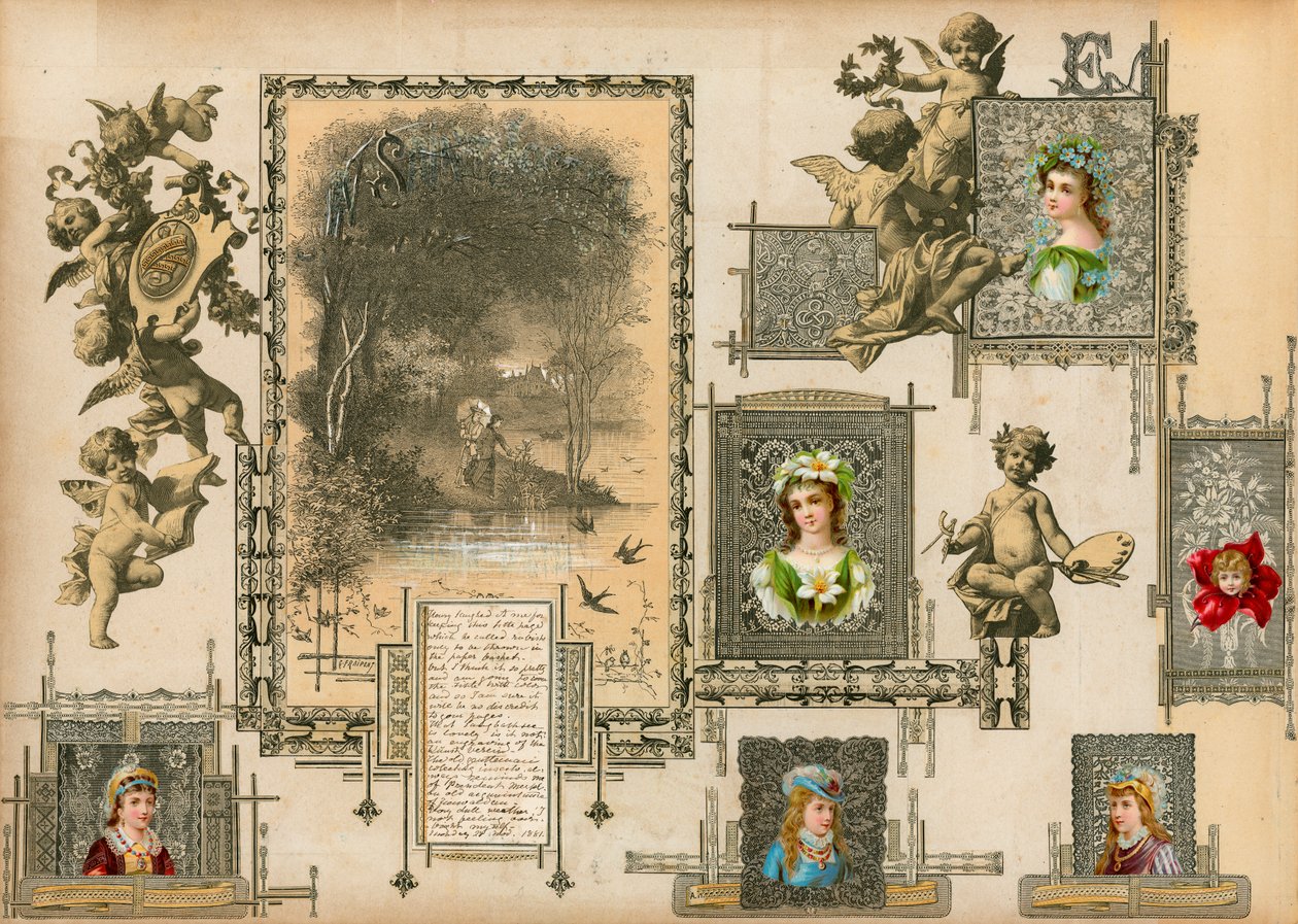 Side fra Sammelsurium bind IV (trykt materiale) av European School