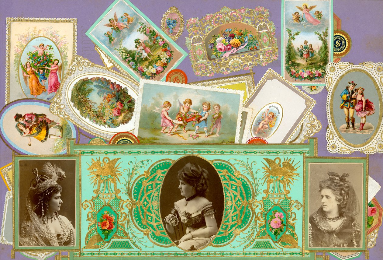 Side fra Sammelsurium bind I (trykt materiale) av European School