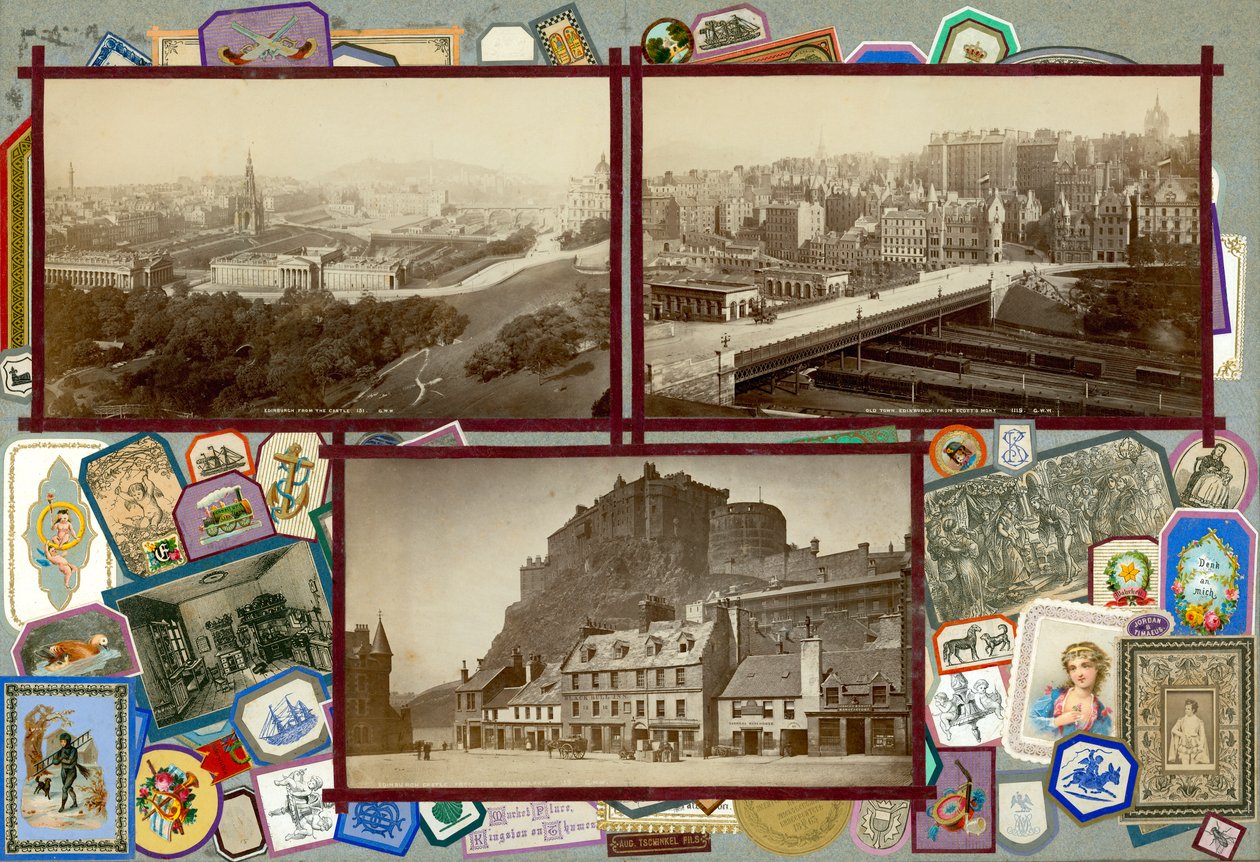 Side fra Sammelsurium bind I (trykt materiale) av European School