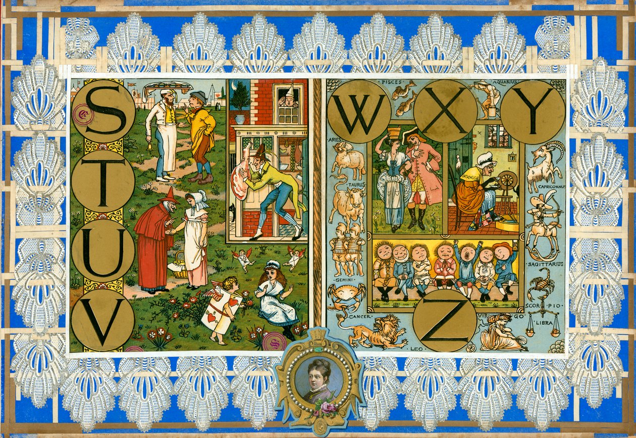Side fra Sammelsurium bind VIII (trykt materiale) av European School