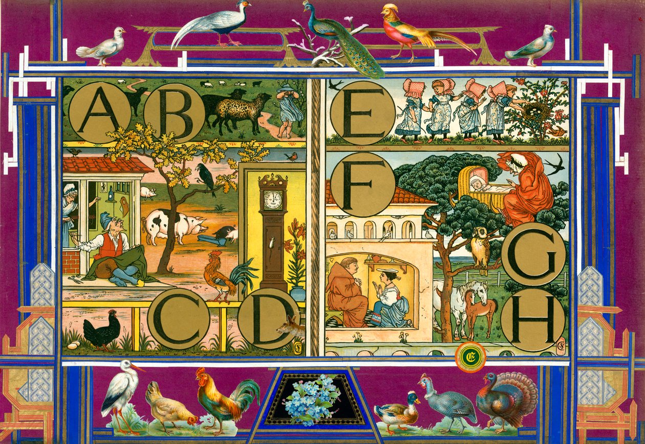 Side fra Sammelsurium bind VIII (trykt materiale) av European School