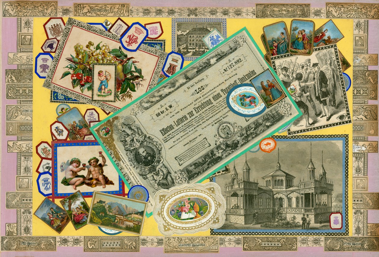 Side fra Sammelsurium bind VIII (trykt materiale) av European School