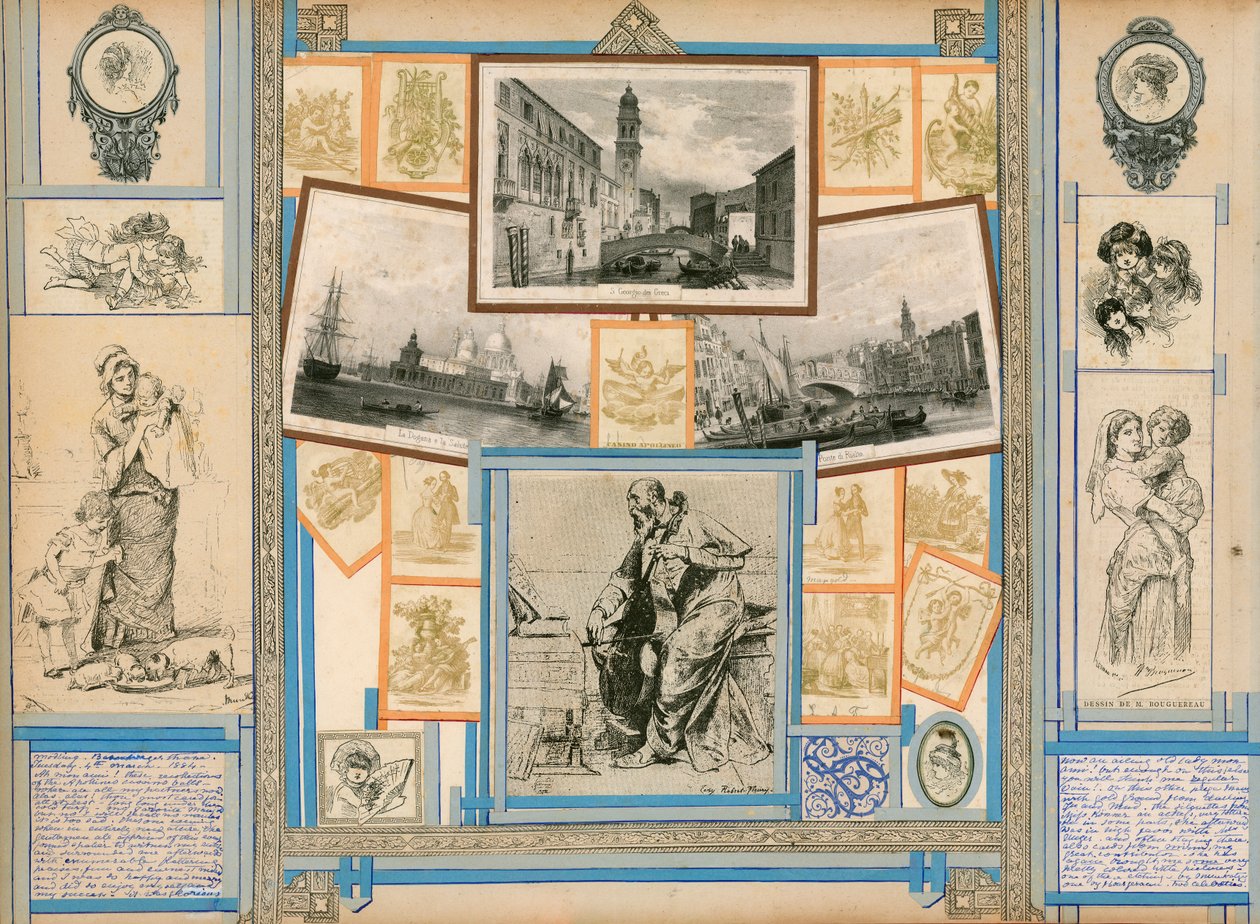 Side fra Sammelsurium bind XI (trykt materiale) av European School
