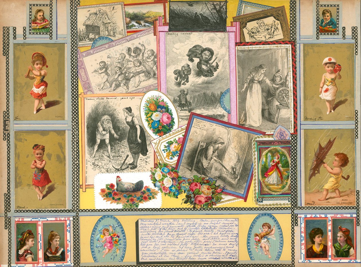 Side fra Sammelsurium bind XI (trykt materiale) av European School