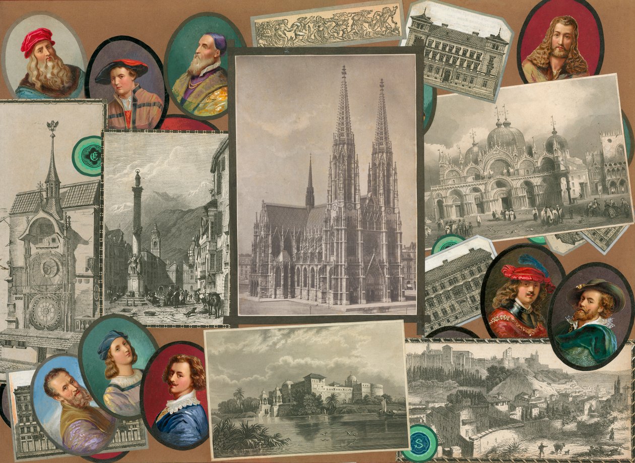 Side fra Sammelsurium bind XI (trykt materiale) av European School