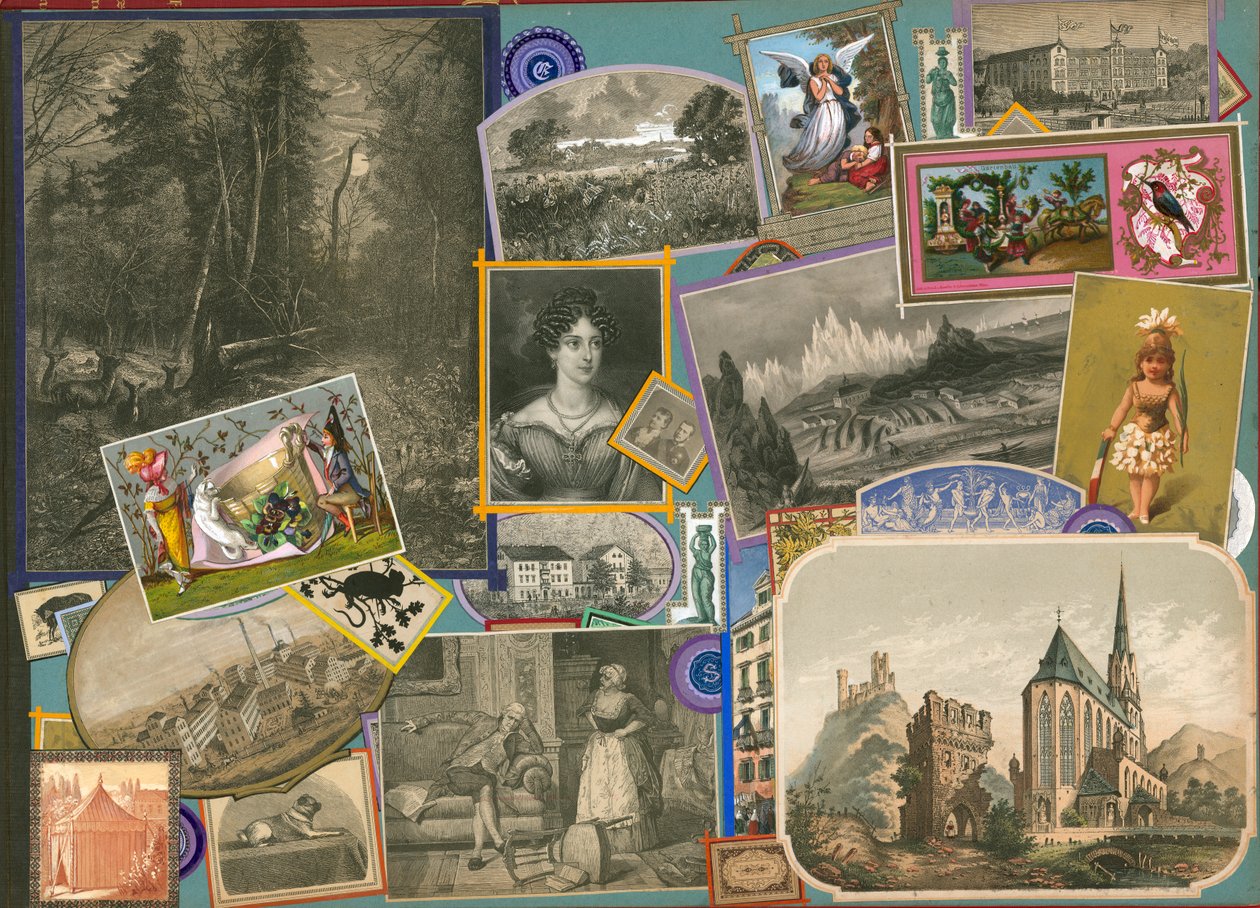 Side fra Sammelsurium bind XI (trykt materiale) av European School