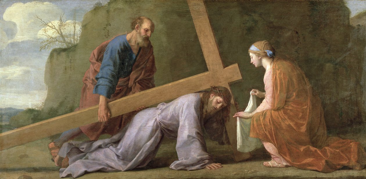 Kristus som bærer korset, ca. 1651 av Eustache Le Sueur