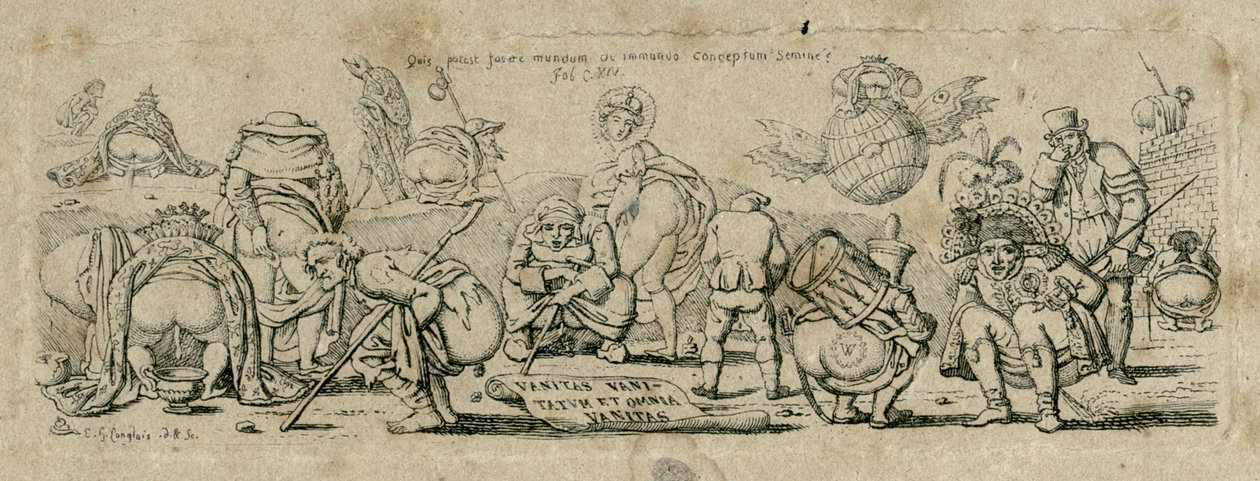 Vanity of Vanities, All is Vanity, etter 1800 av Eustache Hyacinthe Langlois