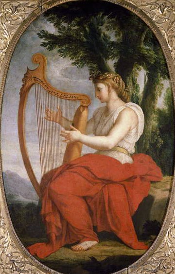 Calliope, ca. 1650-52 av Eustache Le Sueur
