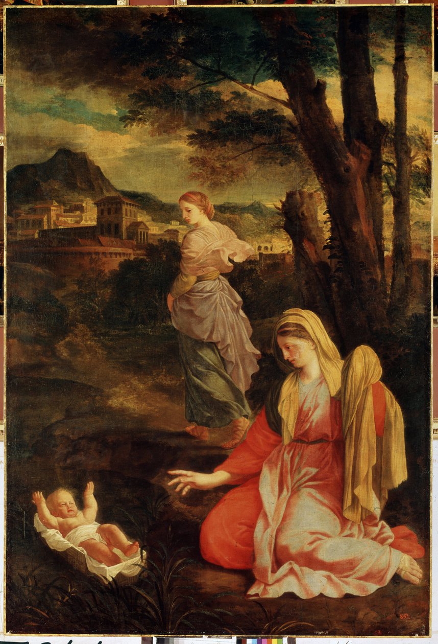 Funnet av Moses av Eustache Le Sueur