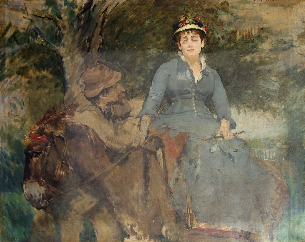 Eselturen av Eva Gonzalès
