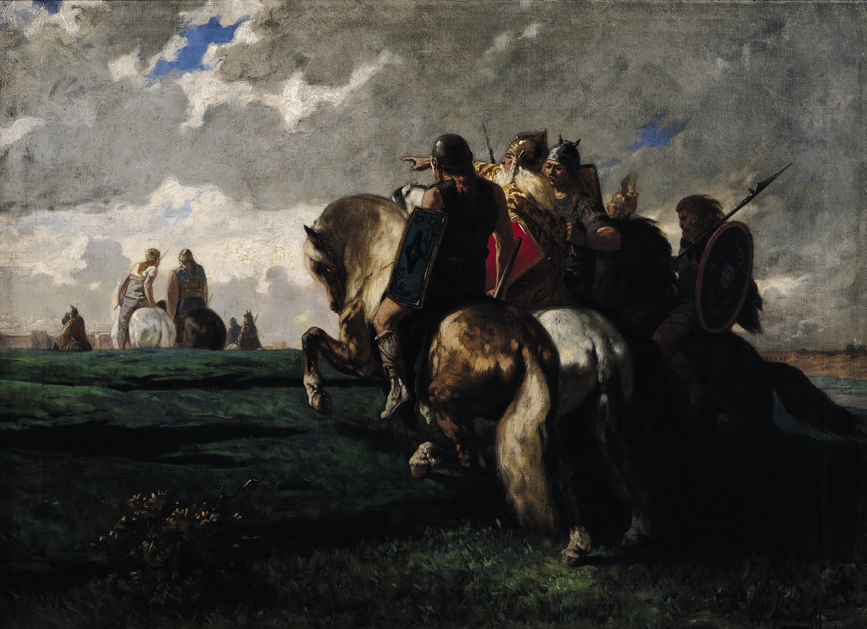 Barbarianene før Roma av Evariste Vital Luminais