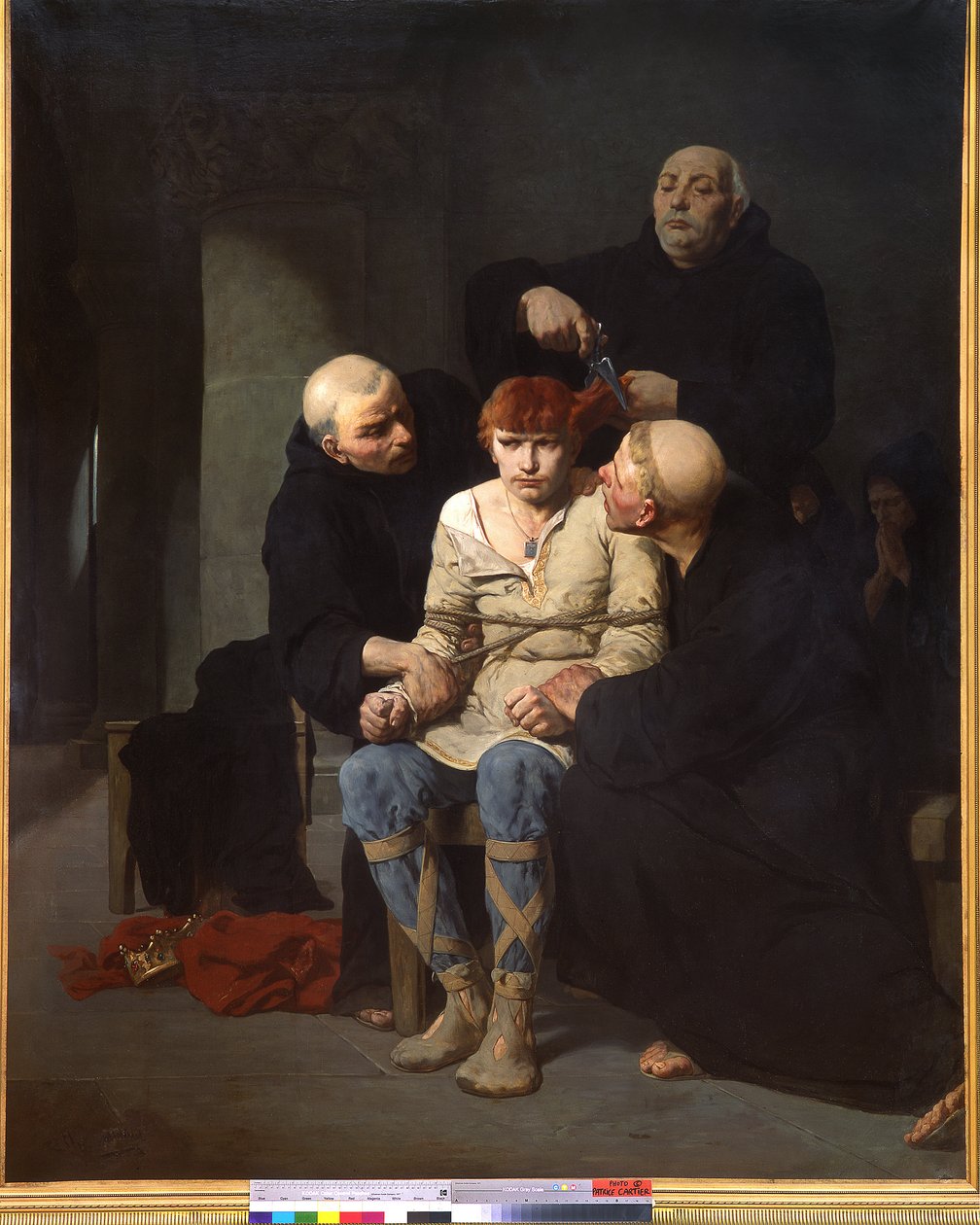 Den siste av merovinger av Evariste Vital Luminais