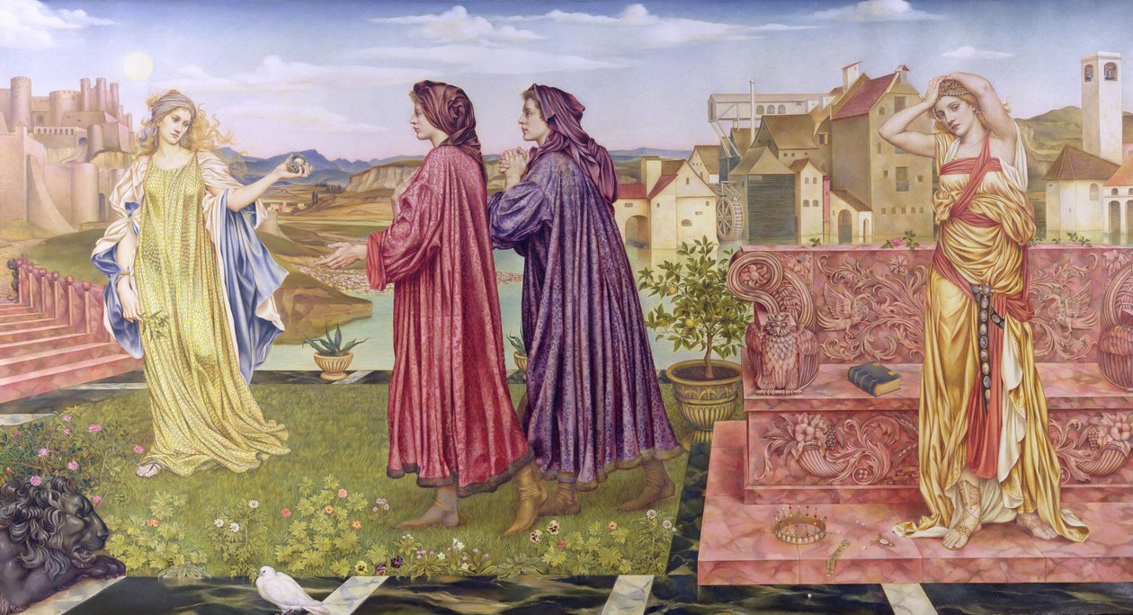 Mulighetens hage, 1892 av Evelyn De Morgan