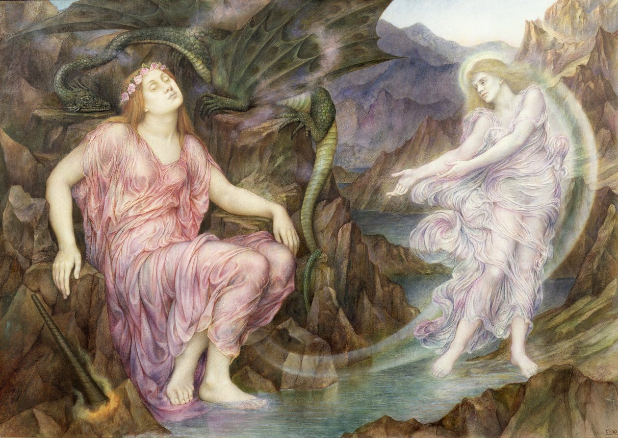Sjelens bortgang ved døden av Evelyn De Morgan
