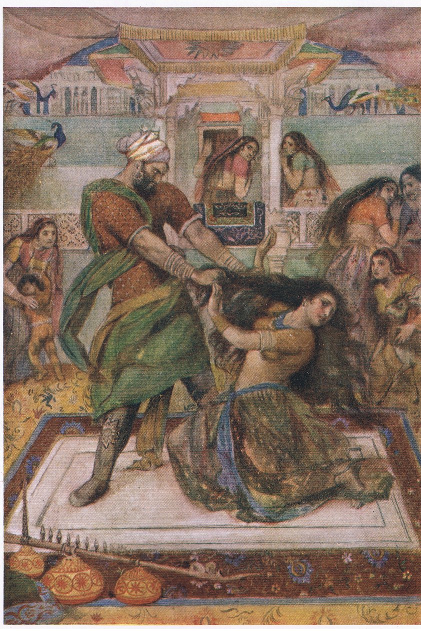 Draupadi dro fra kammeret hennes av Evelyn Paul