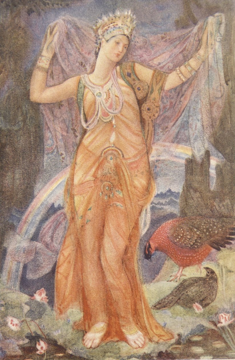 The Mother Goddess Ishtar, illustrasjon fra 