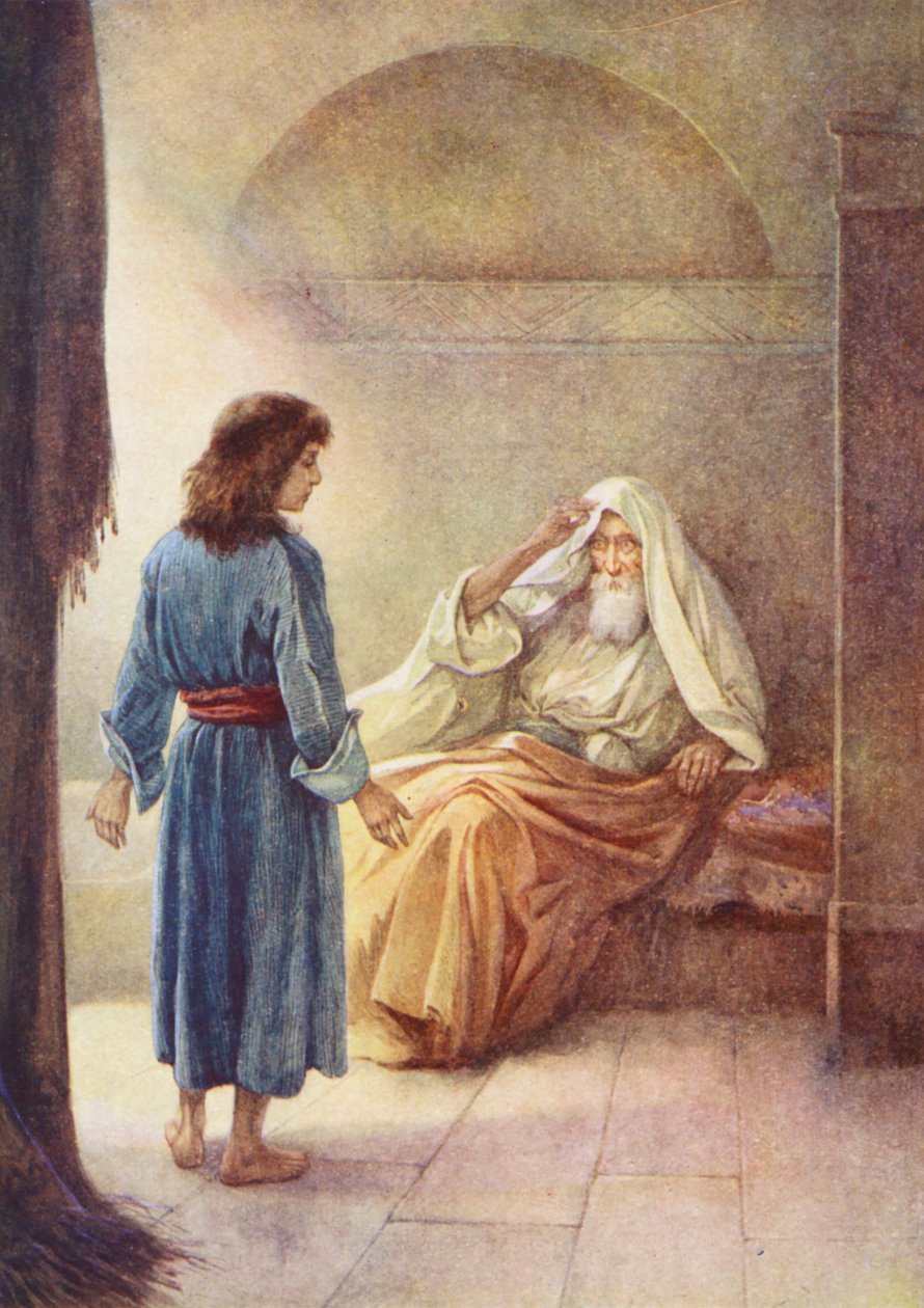 Gutten Samuel (fargelitografi) av Evelyn Stuart Hardy