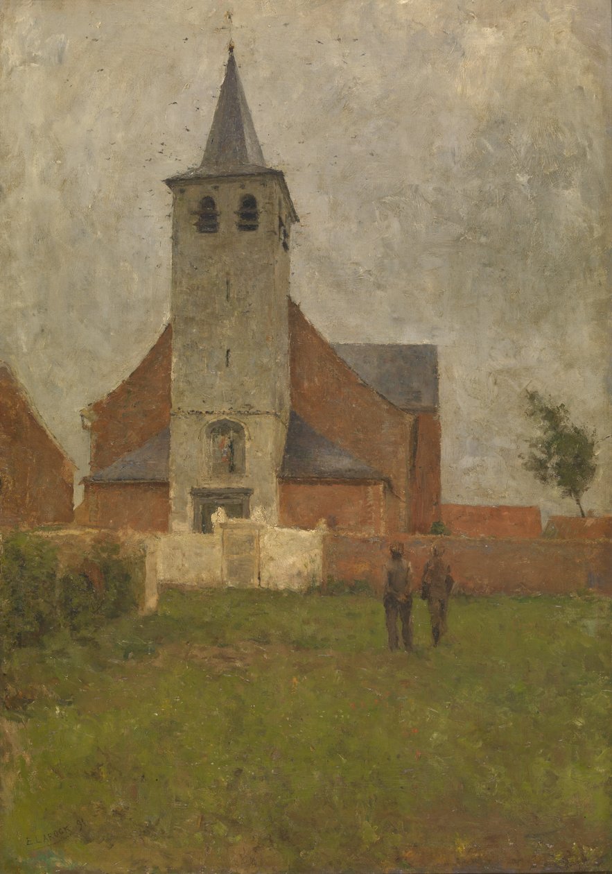 Kirken Kapelle-op-den-Bos av Evert Larock