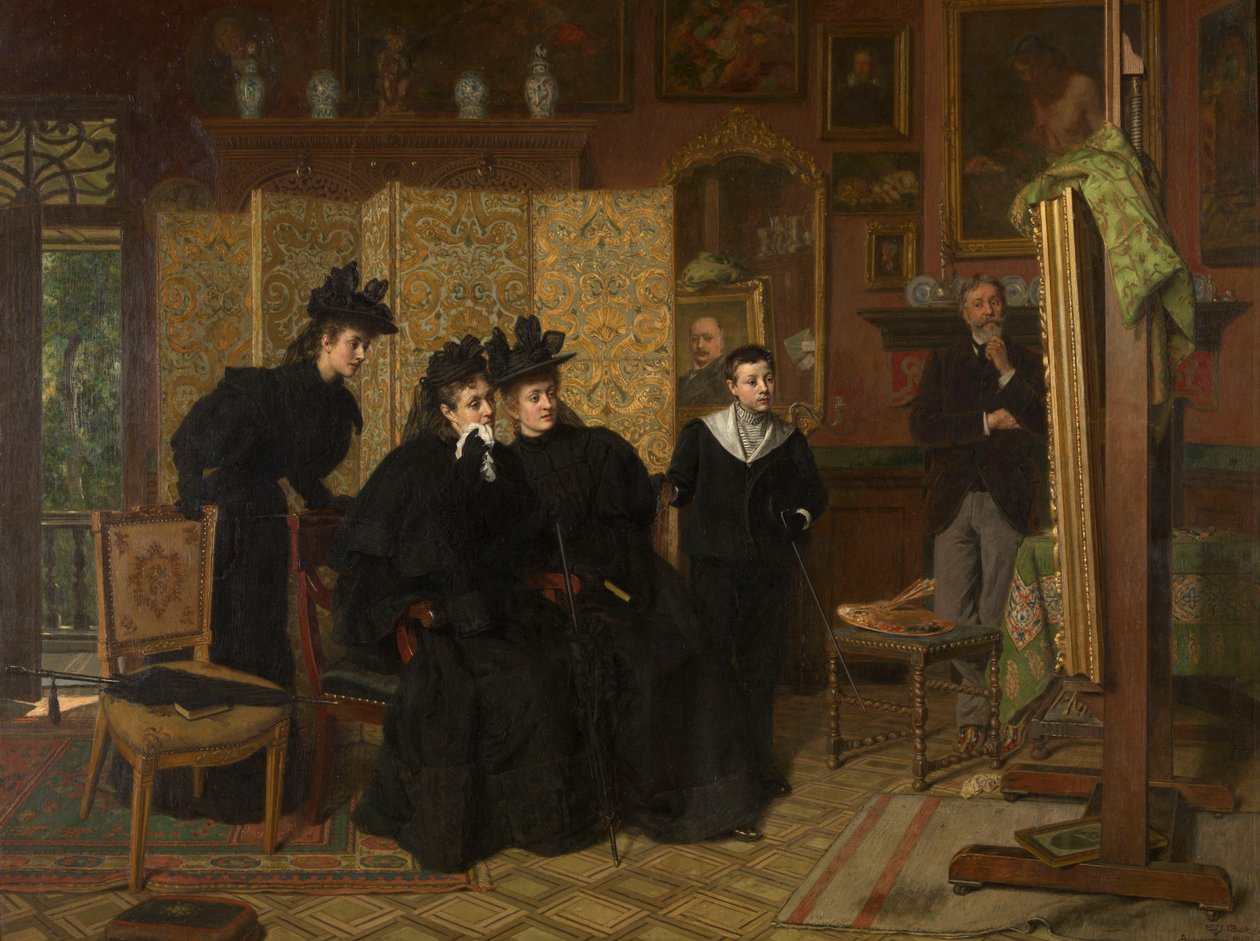 Hans portrett av Evert Jan Boks