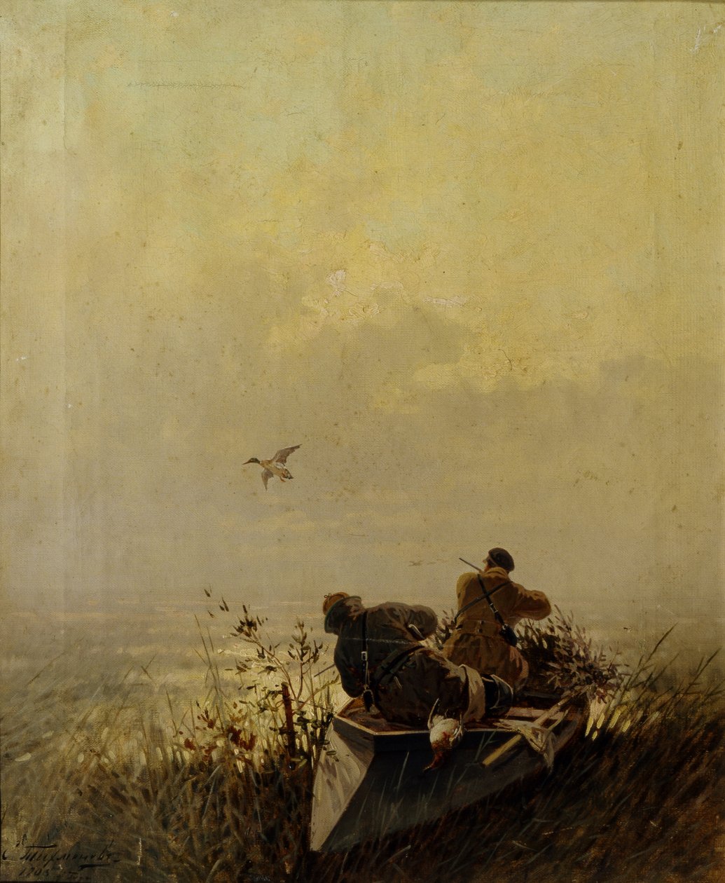 Andejakt, 1905 av Evgeny Alexandrovich Tichmenev