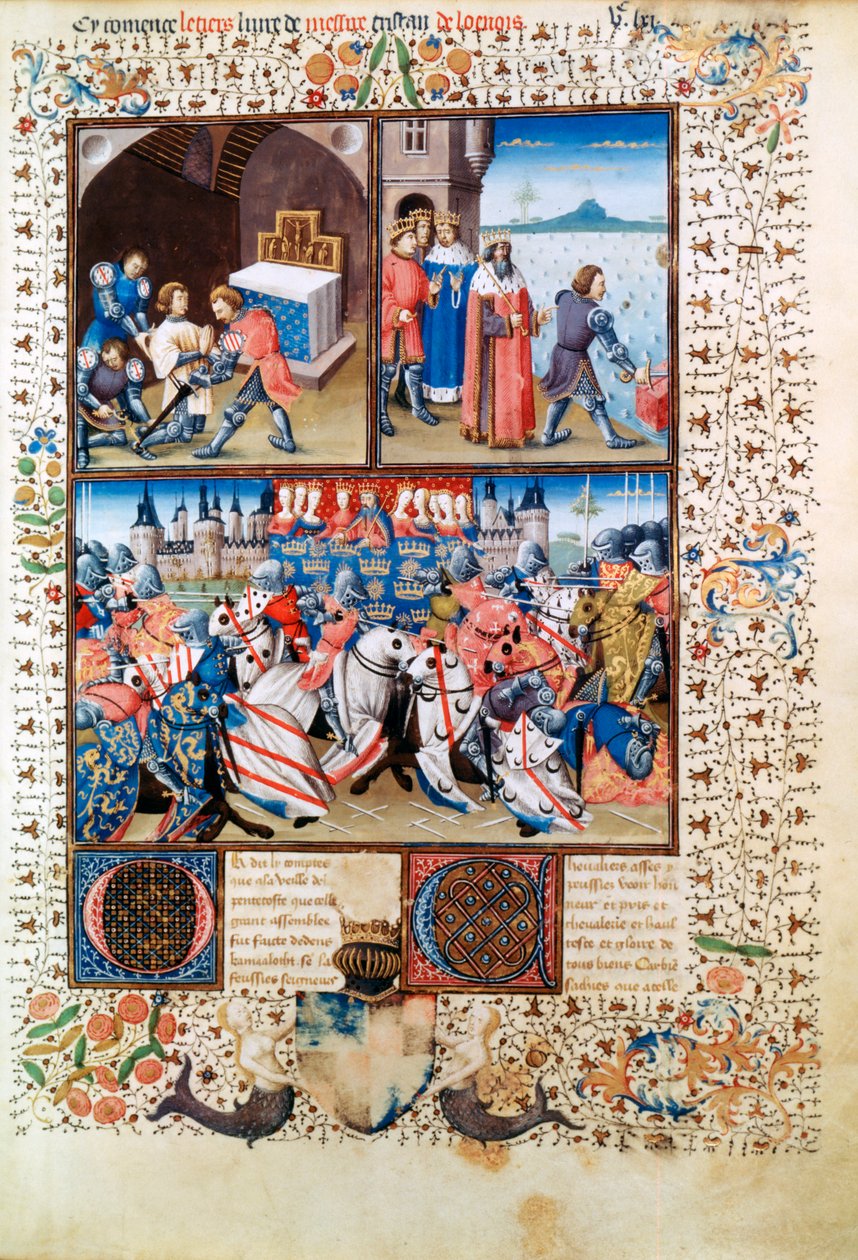 Galahad og Camelot, 1463 av Evrard d