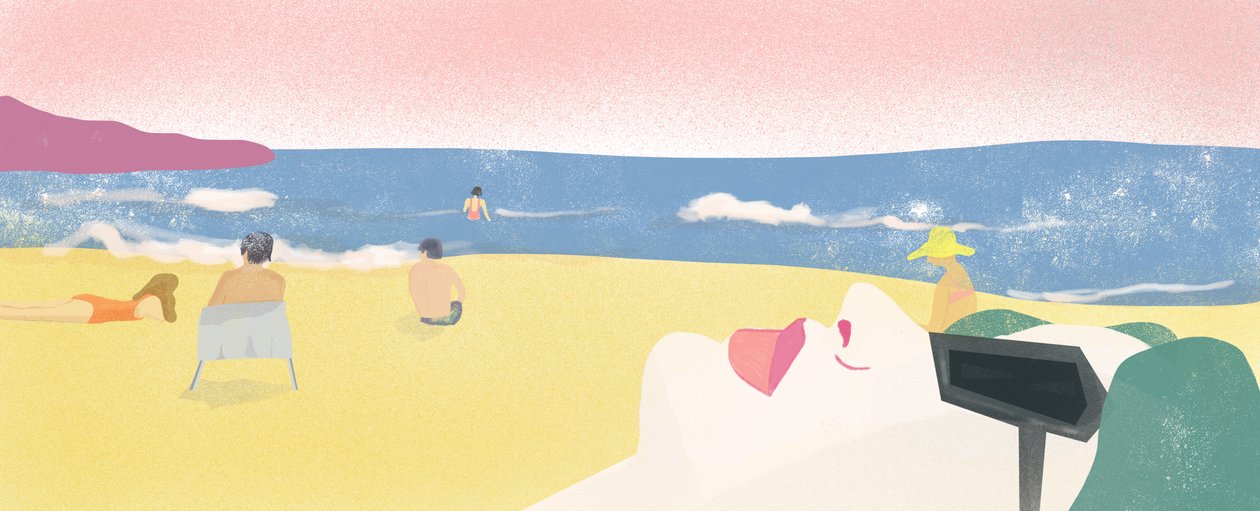 Sommer i Portugal III av Ewelina Skowronska