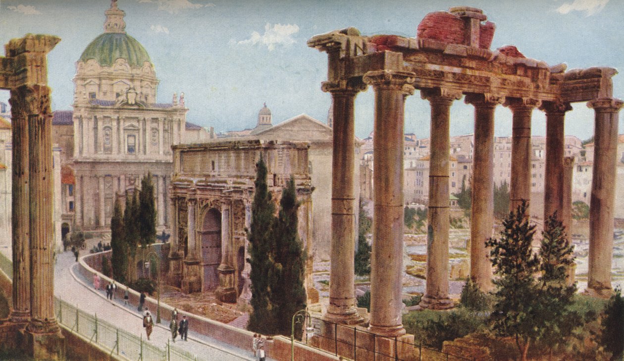 Roma, ca 1930-tallet av Ewing Galloway