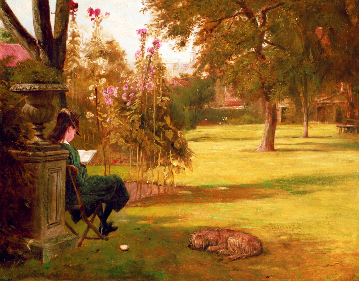 En stille lesning av Eyre Crowe