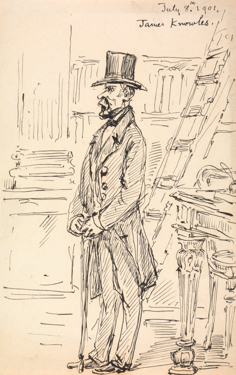 Sir James Thomas Knowles av Eyre Crowe