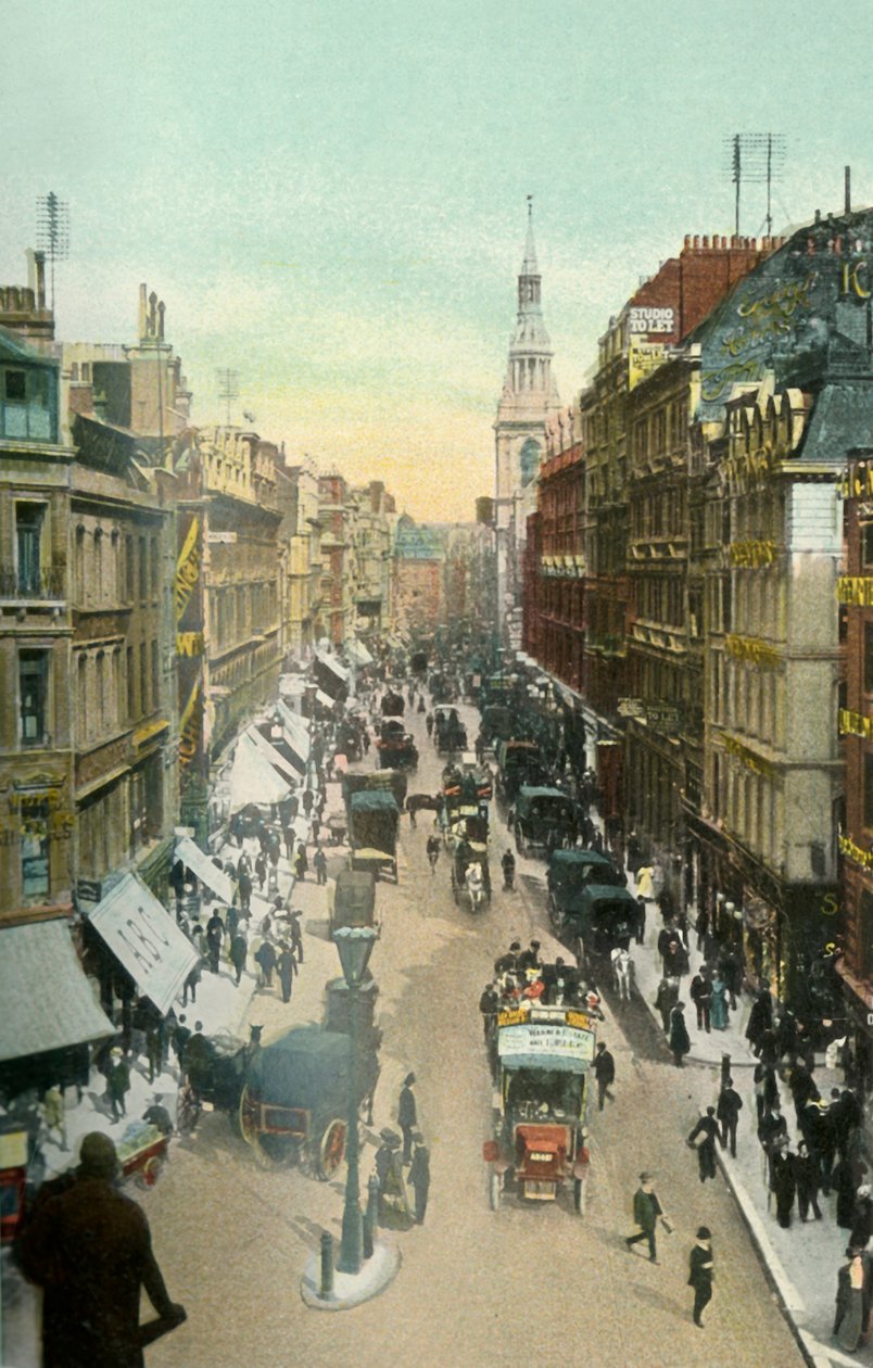 Cheapside, c1900-tallet. av Eyre and Spottiswoode