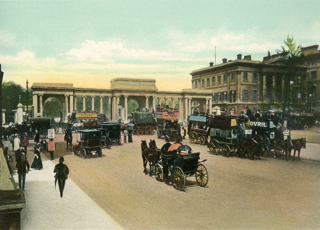 Hyde Park Corner, ca 1900-tallet. av Eyre and Spottiswoode