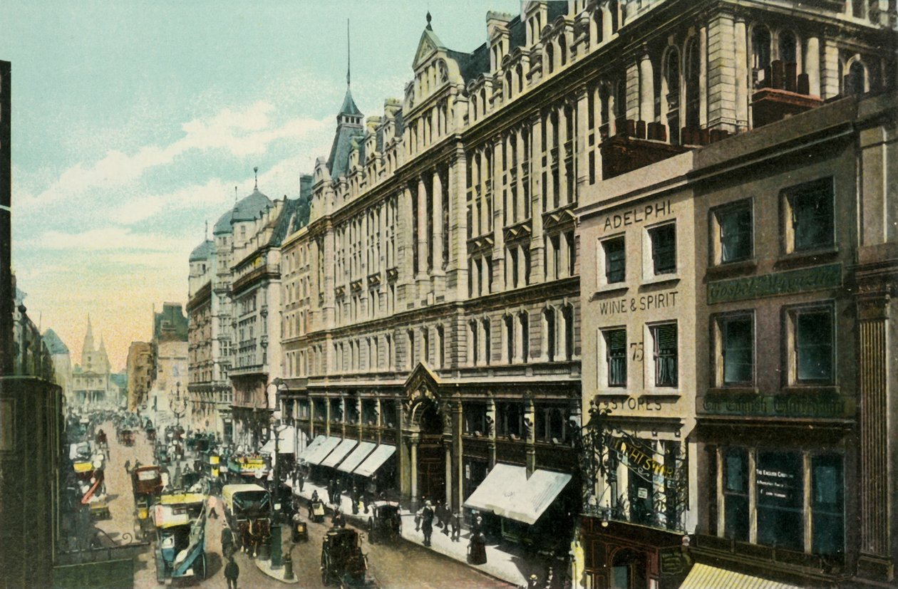 The Strand, ca 1900-tallet. av Eyre and Spottiswoode